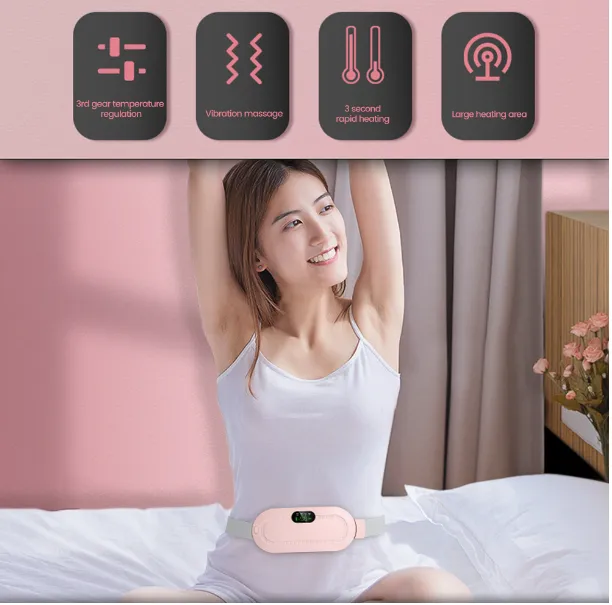 Period Pain Relief Waist Belt Heating Pad Device - Image 4