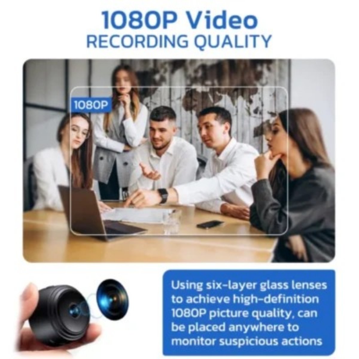 GFOUK™ Minieye Nanny Cam Full HD ( Non- rechargable) - Image 2