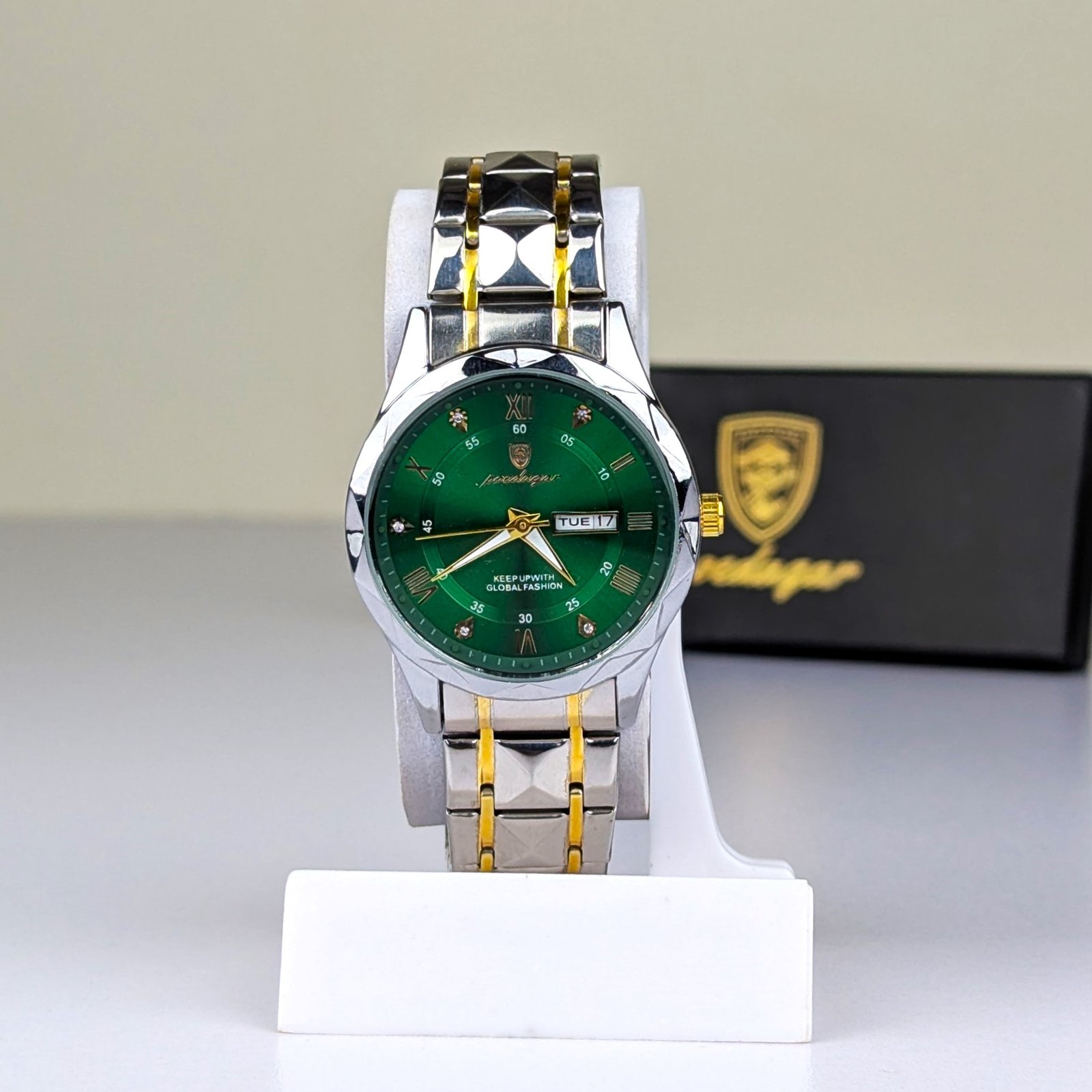 Poedagar Luxury Couple Watch (Water Resistant) - Image 4