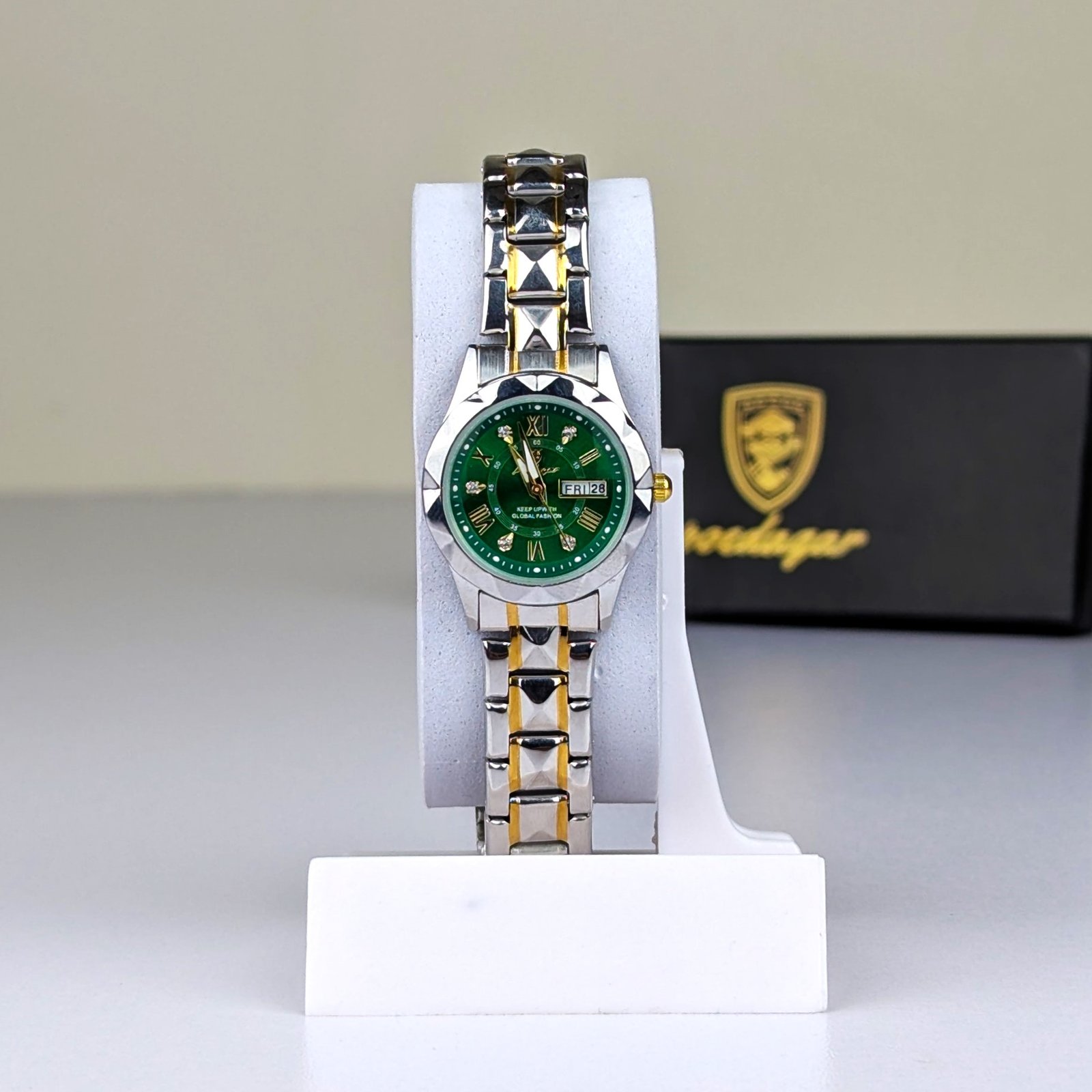 Poedagar Luxury Couple Watch (Water Resistant) - Image 3