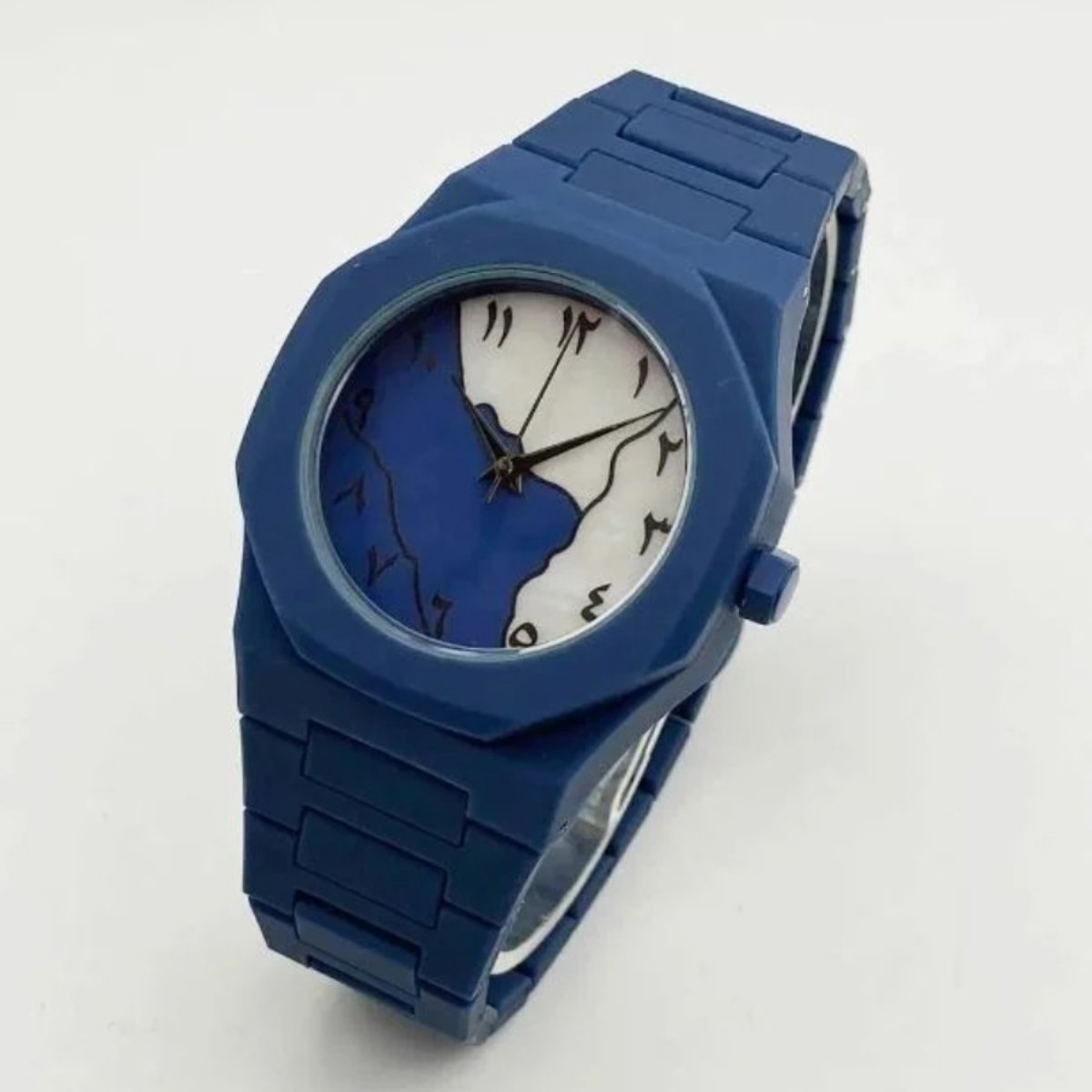 Arabic girls watch Premium Look With Butterfly Lock (Blue)
