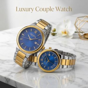 Couple OLIYA Luxury Trendy Elegant Design Watch 100% Waterproof