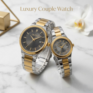 Couple OLIYA Luxury Trendy Elegant Design Watch 100% Waterproof