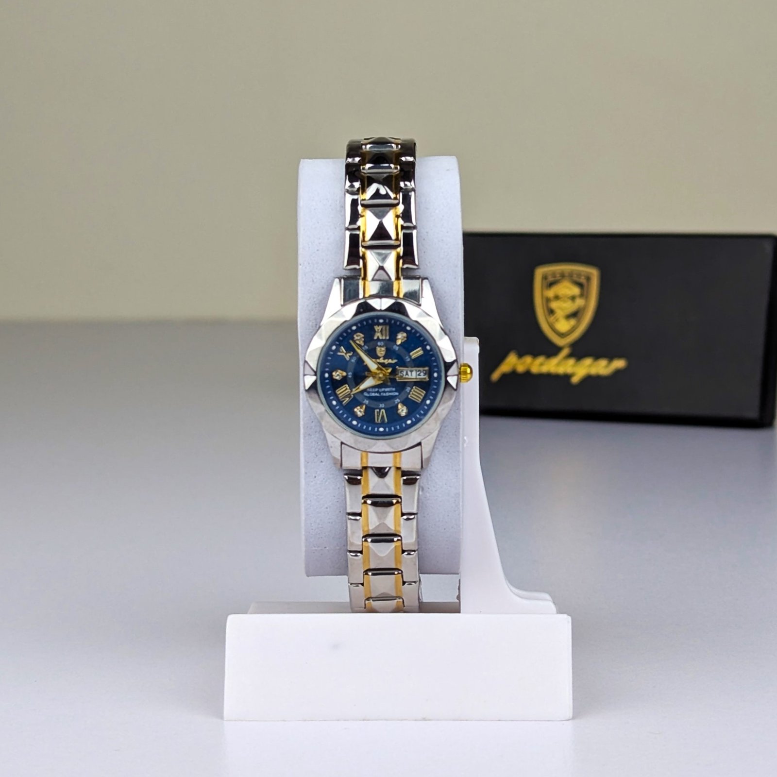 Poedagar Luxury Couple Watch (Water Resistant) - Image 4