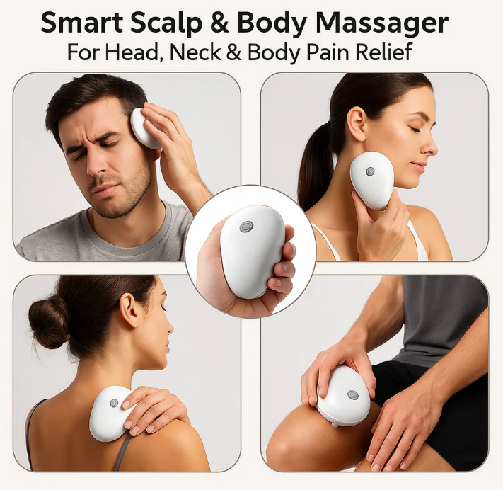 Smart Scalp Massager- Instant Relaxation, Healthy Hair - Image 3