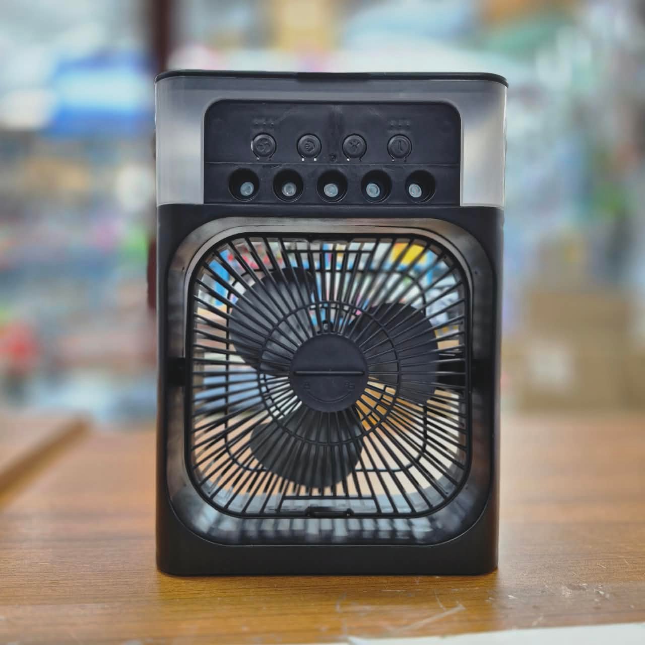 Air Cooling USB Fan with LED Night Light Water Fan - Image 7