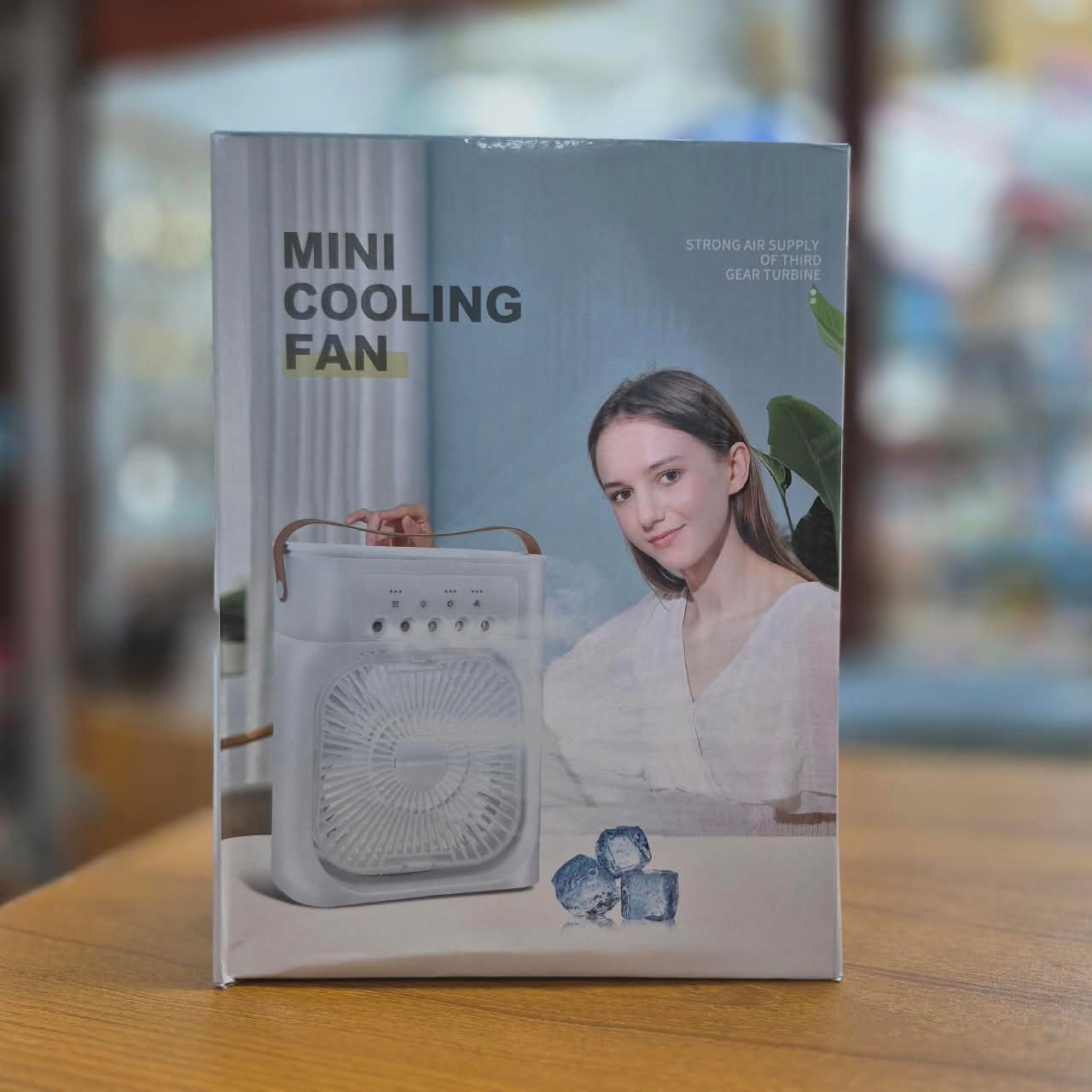 Air Cooling USB Fan with LED Night Light Water Fan - Image 5
