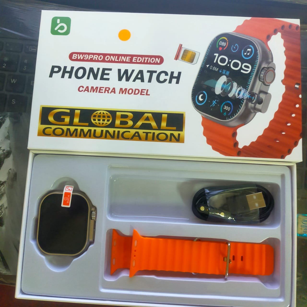 BW9 Pro Online Edition Phone Watch Camera Model (SIM Supported) - Image 3