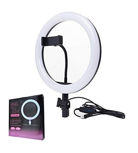 6 Fit Tripod Stand +10" Ring Light + K8 Microphone - Image 2