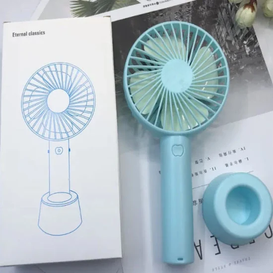 Mini Fan Very Stylish Rechargeable Hand Fan Usb Lithium Battery - Charger Fan - Image 4