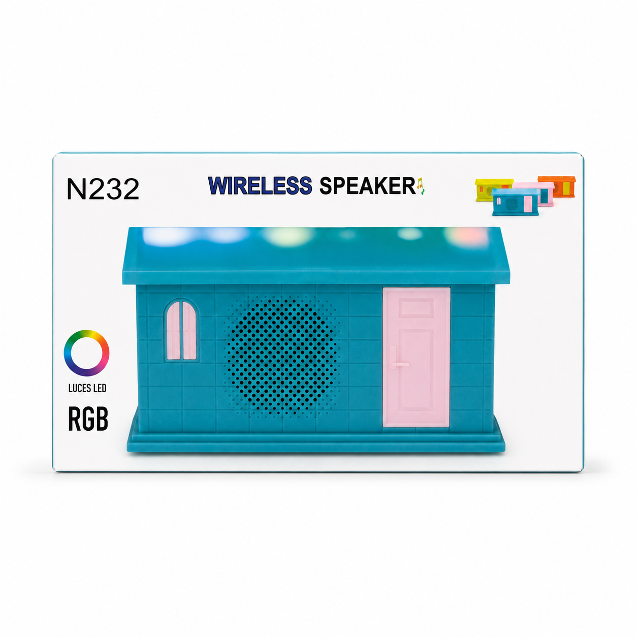 N232 LUCES LED RGB Wireless Speaker - Image 2