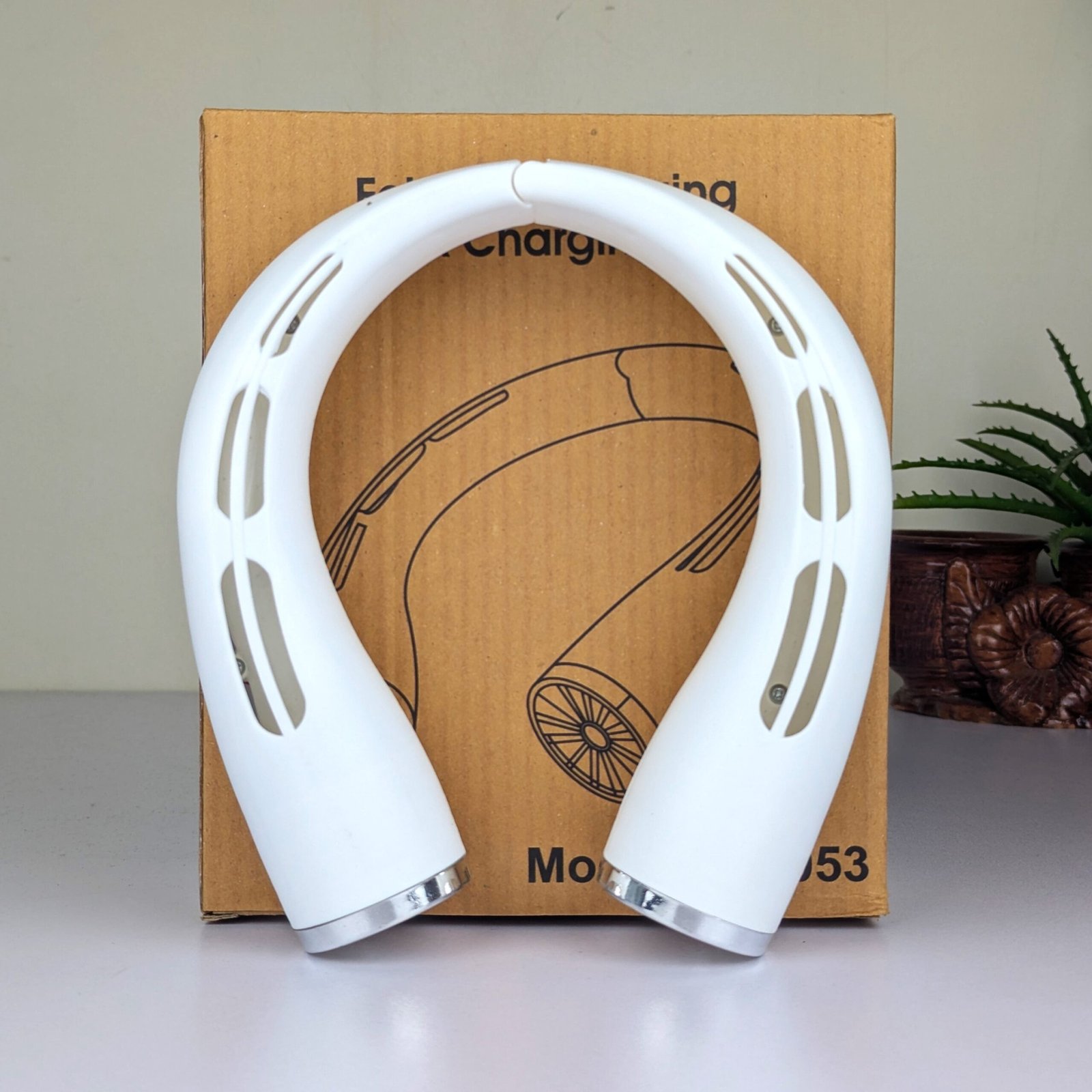 Mini Neck Portable Hanging Rechargeable Air Cooler Summer Sport Fan - Image 3