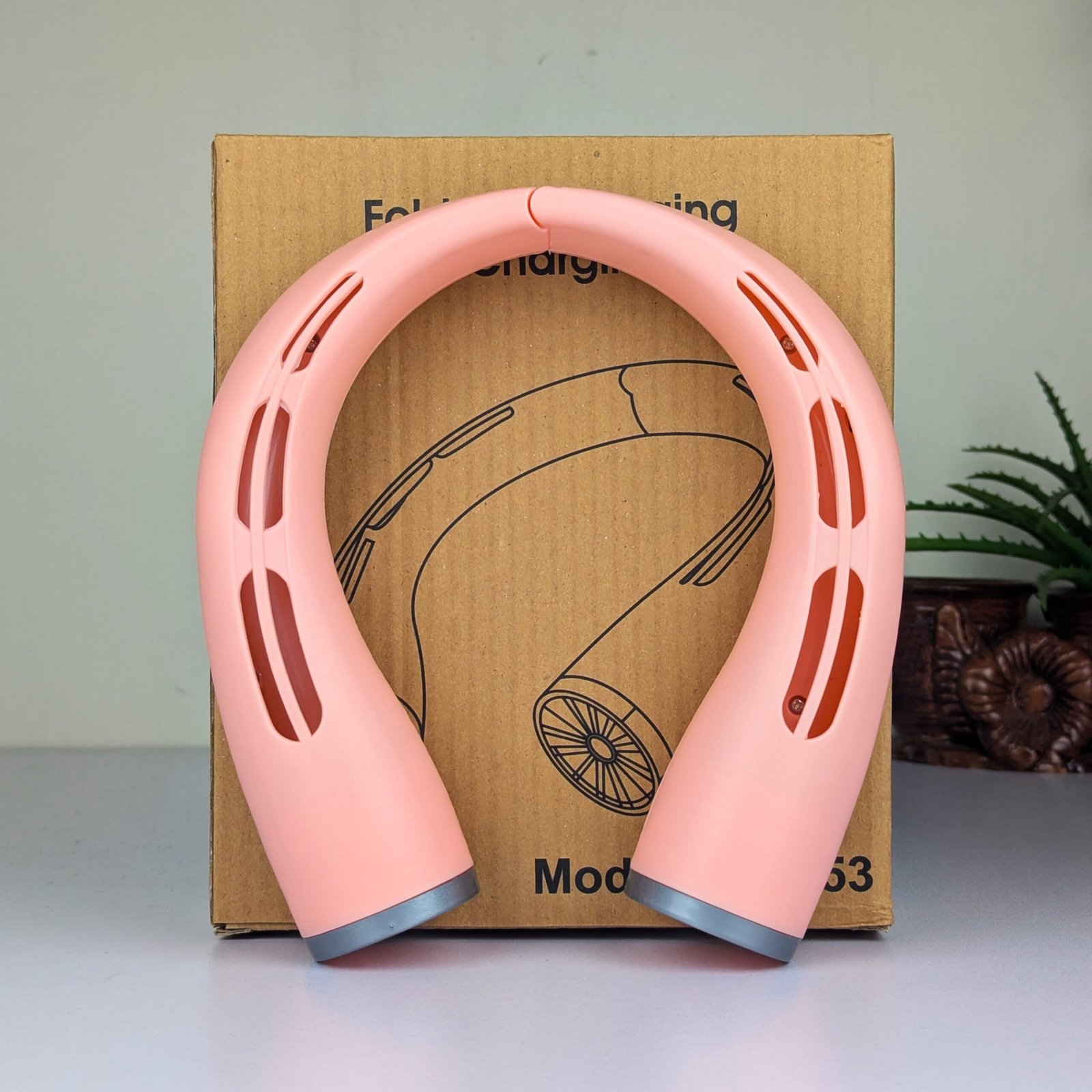 Mini Neck Portable Hanging Rechargeable Air Cooler Summer Sport Fan - Image 7