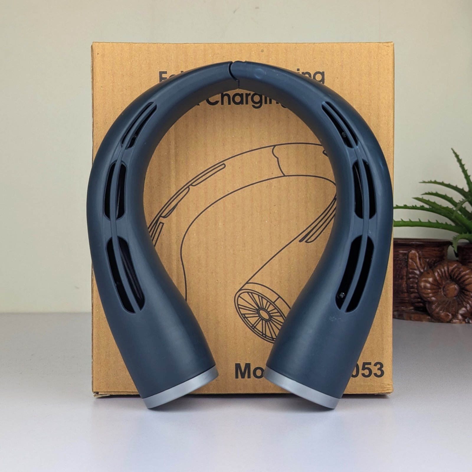 Mini Neck Portable Hanging Rechargeable Air Cooler Summer Sport Fan - Image 4