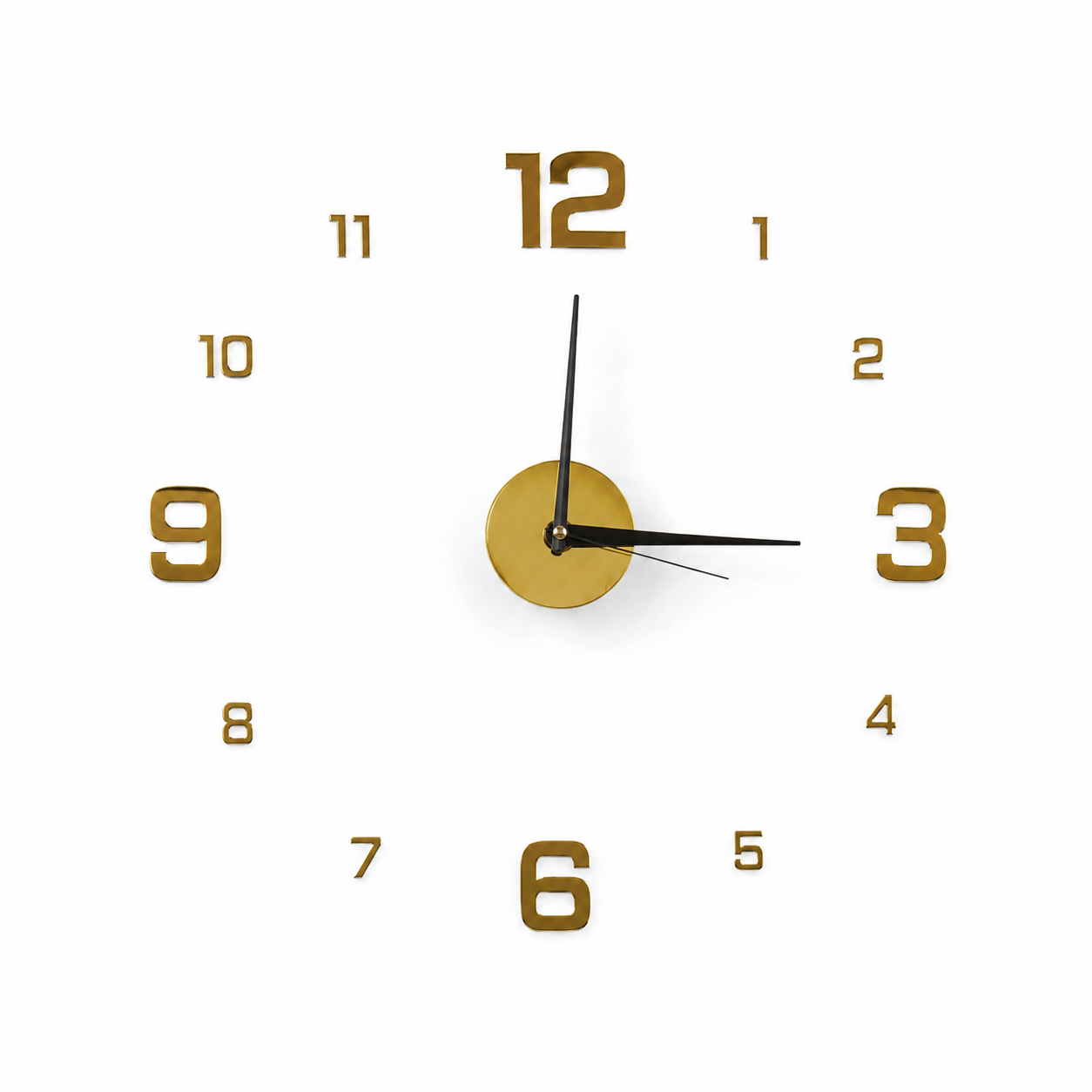 3D DIY Frameless Wall Clock - Image 2