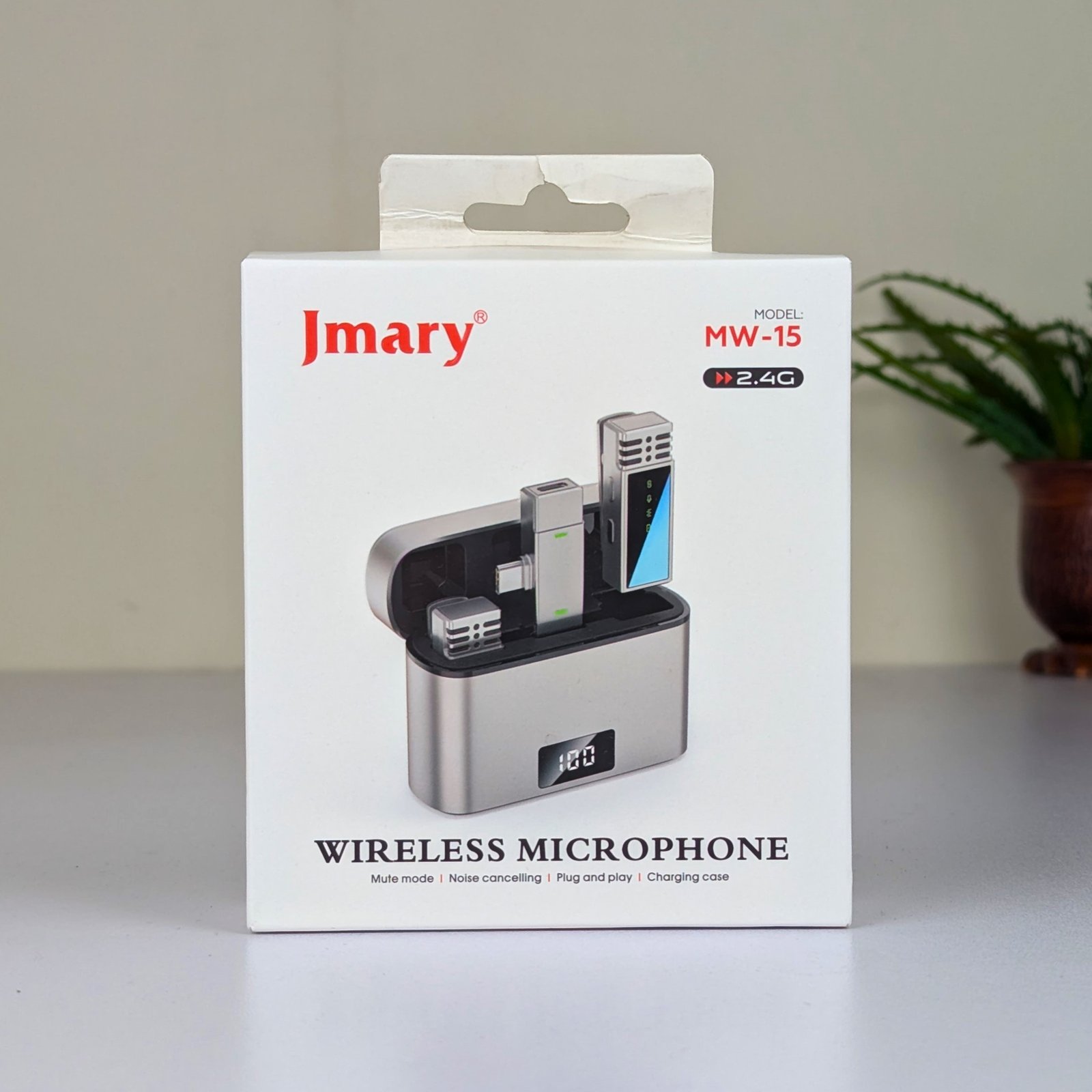 Jmary MW-15 | 2.4G Wireless Microphone For Mobile TYPE-C | Dual Microphone - Image 6