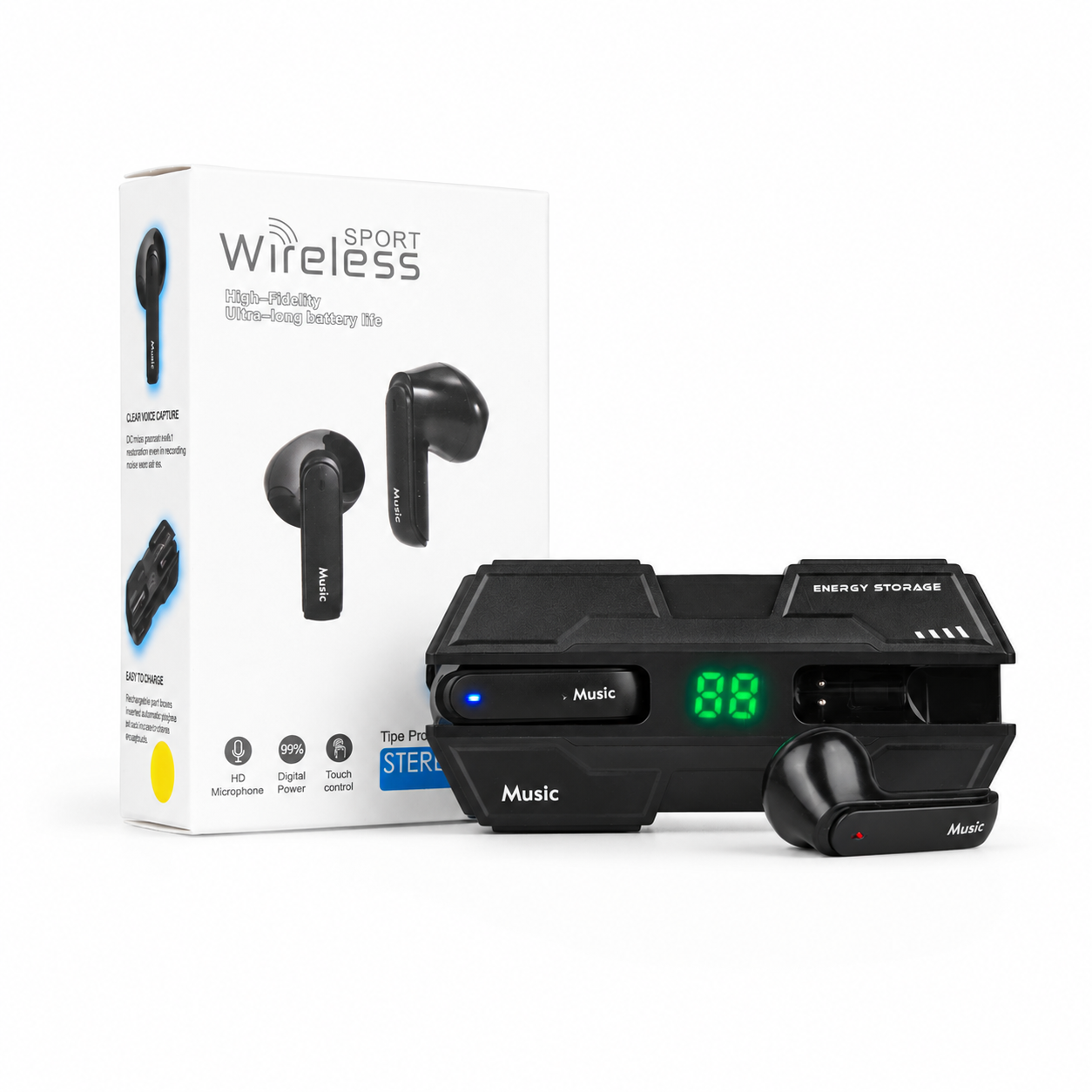 K8 Sport Wireless Earbuds - Image 5
