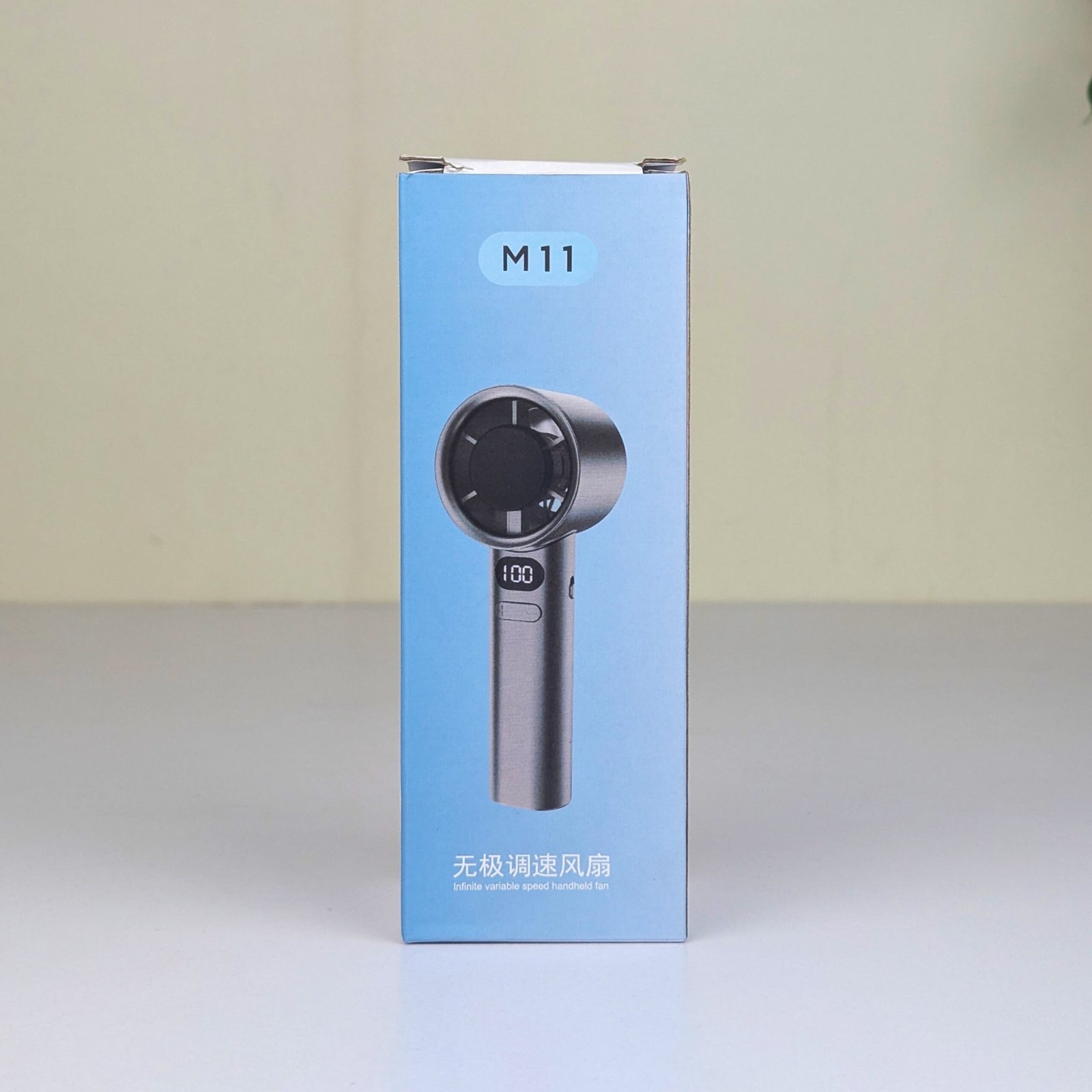 M11 Handheld Fan Portable Bladeless Mini Fan Rechargeable - Image 2