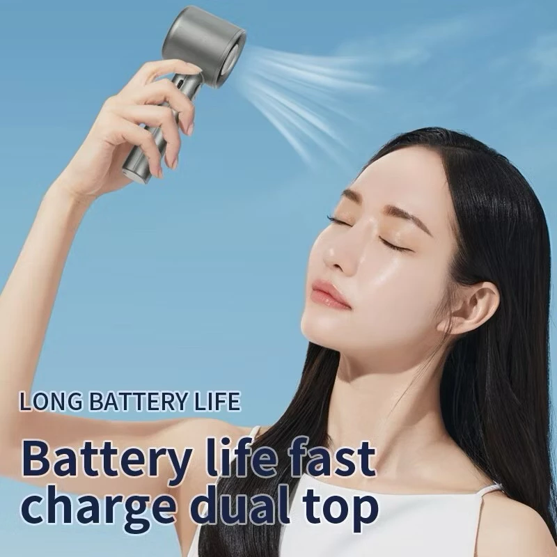 M11 Handheld Fan Portable Bladeless Mini Fan Rechargeable - Image 6